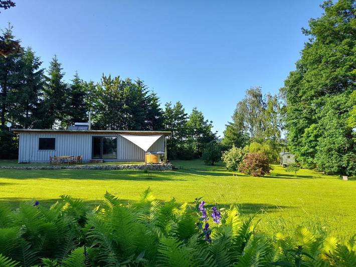 Ferienpark für 4 Personen, mit Terrasse und Garten sowie Ausblick und Seeblick, mit Haustier in Tschechien