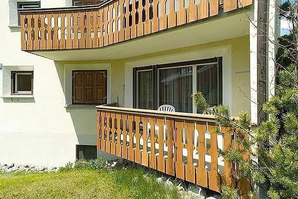 Ferienwohnung für 3 Personen, mit Balkon und Garten in Pontresina - 4