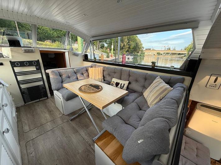 Bateau pour 4 personnes, avec jardin ainsi que vue et vue sur le lac dans Seine-et-Marne - 4