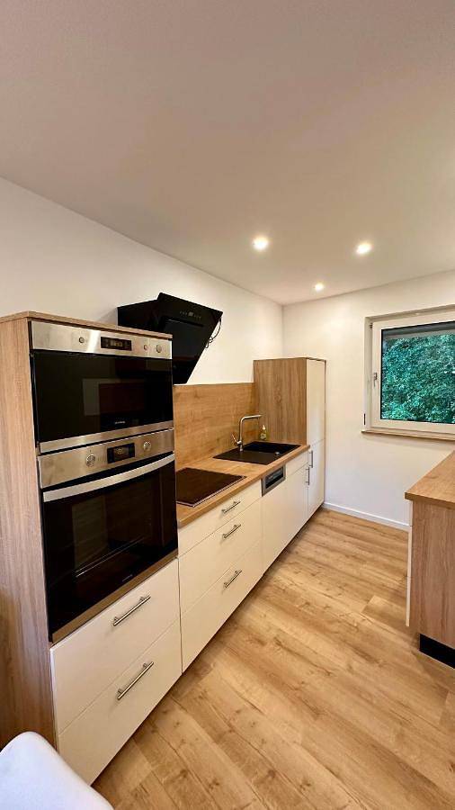 Ferienwohnung für 5 Personen, mit Terrasse und Garten sowie Ausblick in Münnerstadt - 4