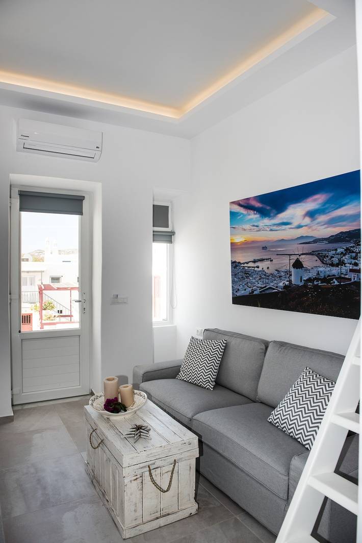 Appartamento per 5 persone, con Balcone a Mykonos