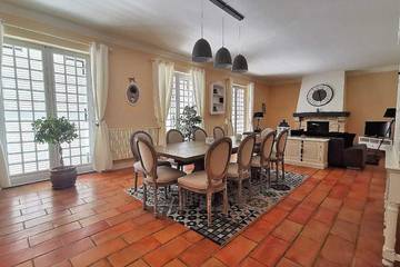 Cottage pour 12 personnes, animaux acceptés à Feugarolles