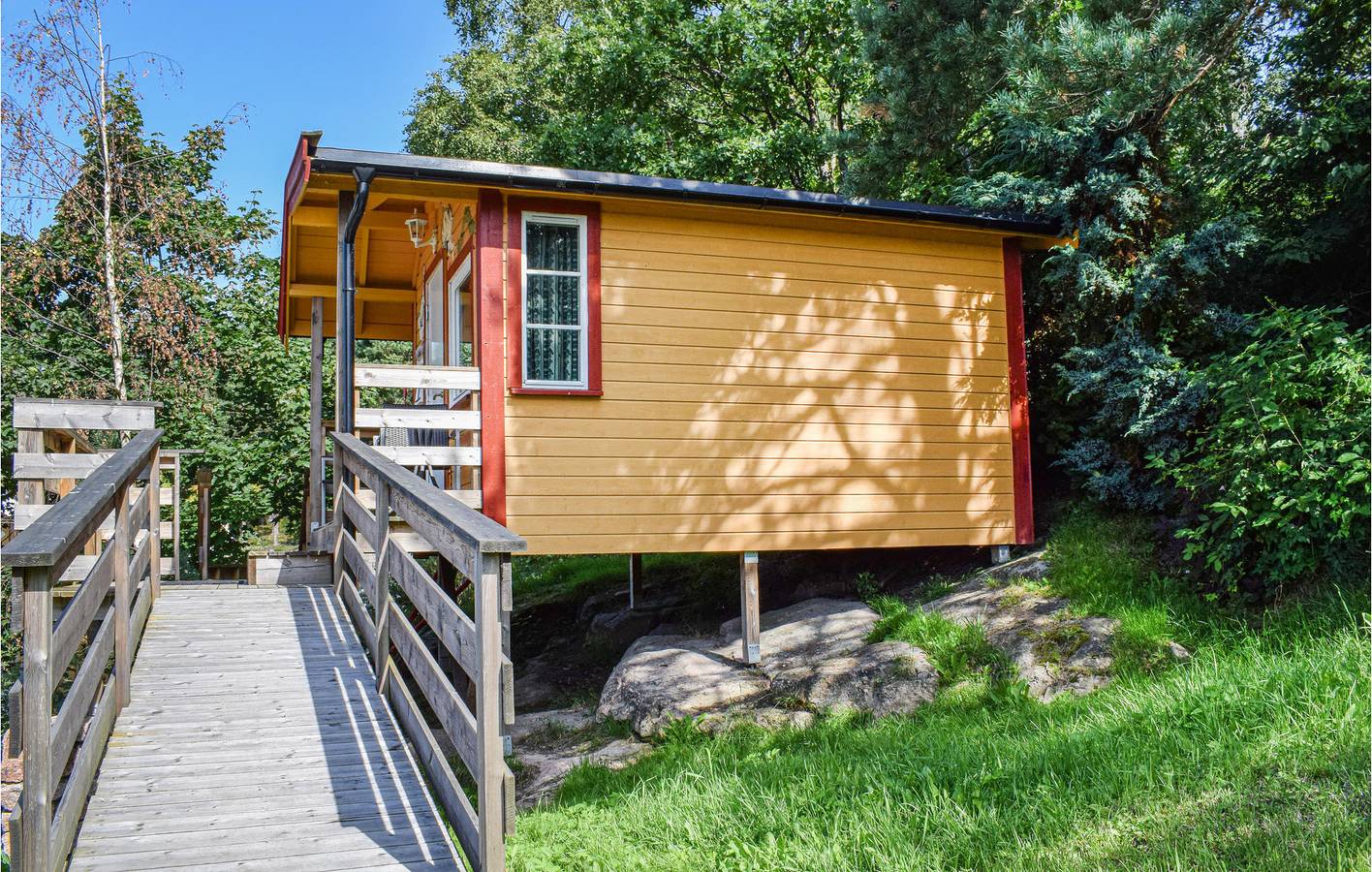 Ferienhaus für 3 Personen mit Garten in Hurum
