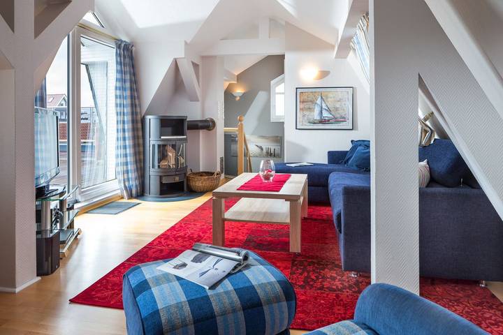 Ferienwohnung für 4 Personen, mit Balkon auf Norderney