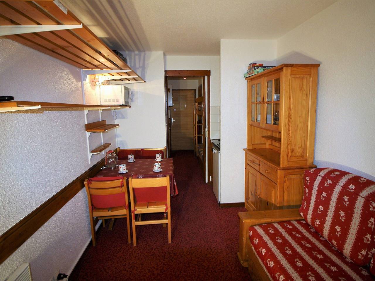 Ganzes Studio, Klassisches Studio für 2 Pers. mit Balkon in Tignes, nahe Pisten in Tignes, Nationalpark Vanoise