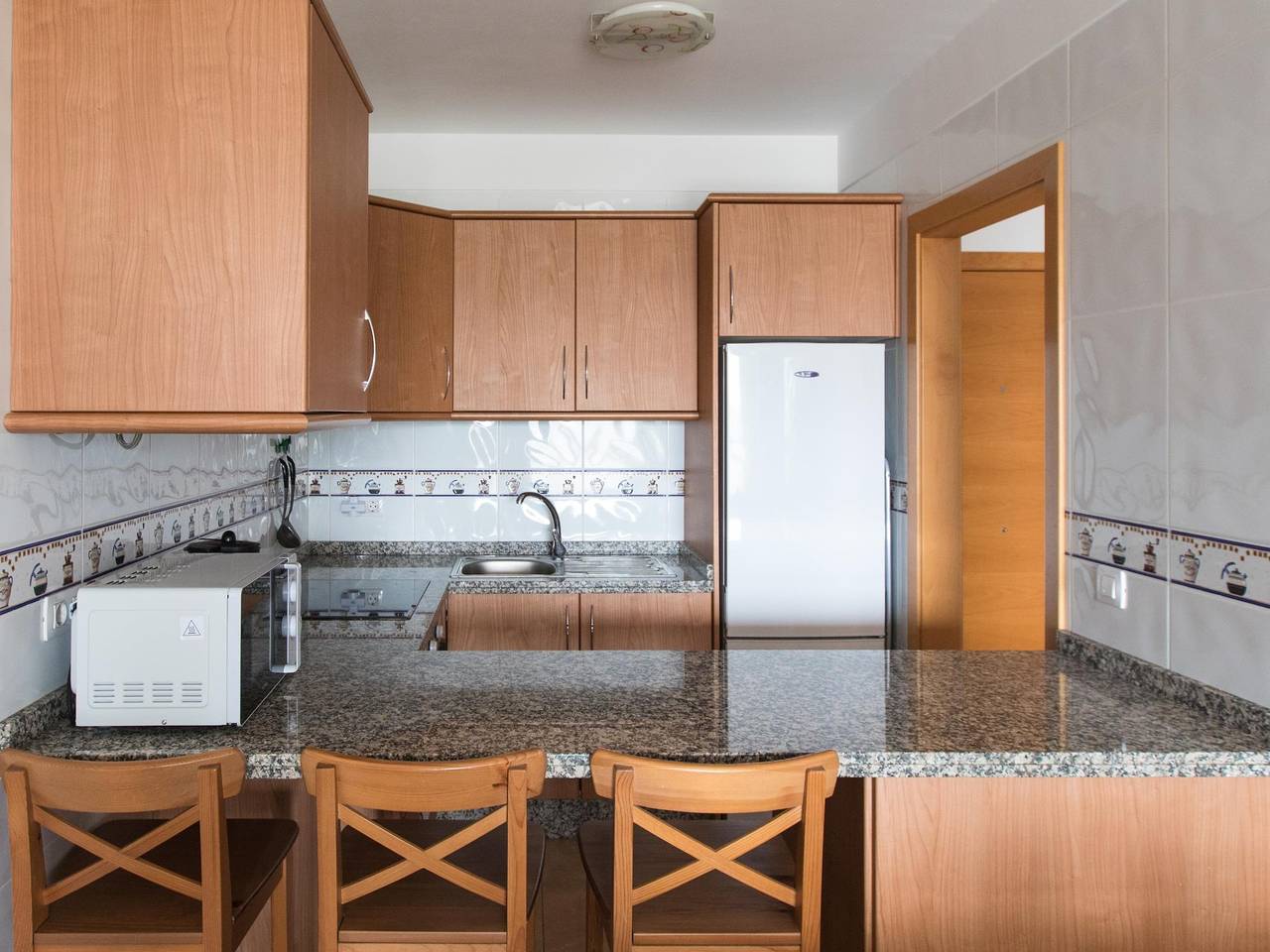Ganze Ferienwohnung, Ferienwohnung für 3 Personen mit Meerblick in Los Abrigos, Granadilla de Abona