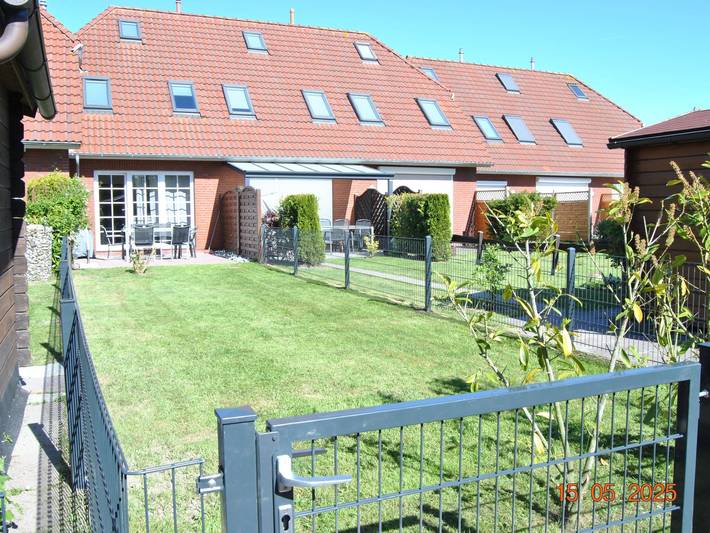 Ferienhaus für 5 Personen, mit Terrasse und Garten sowie Sauna in Neßmersiel