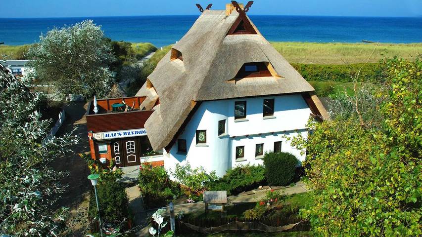 Ferienhaus für 3 Personen, mit Sauna und Garten in Dierhagen