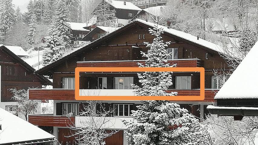 Ferienwohnung für 4 Personen, mit Terrasse im Berner Oberland