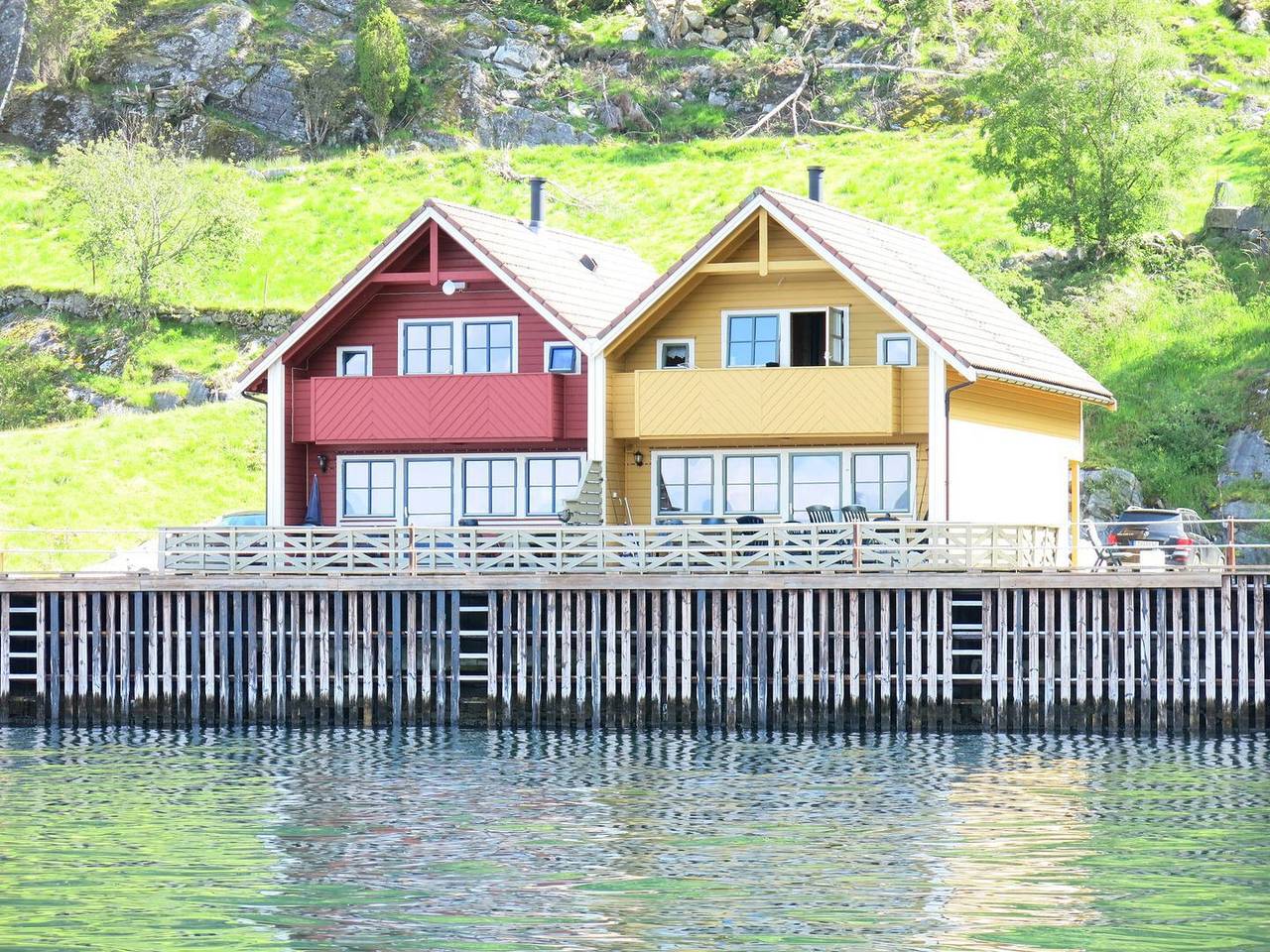 Ferienhaus Norwegen am Sognefjord: mehrere Motorboote 9,9 Ps bis 60 Ps mietbar. in Sognefjord