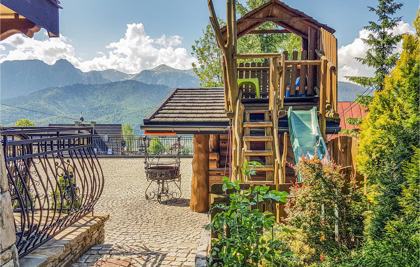 Ganze Ferienwohnung, Ferienwohnung für 3 Personen mit Terrasse in Kościelisko (Stadt), Kościelisko