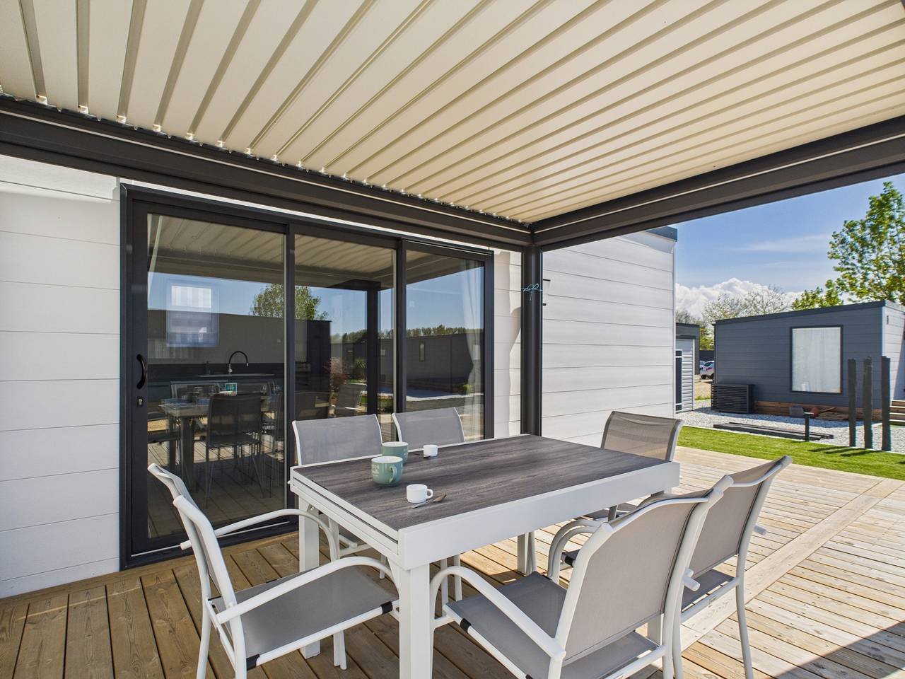 Chalet neuf pour 6 avec piscine chauffée à l'année in Saint-Gilles-Croix-de-Vie, Valle del Loira