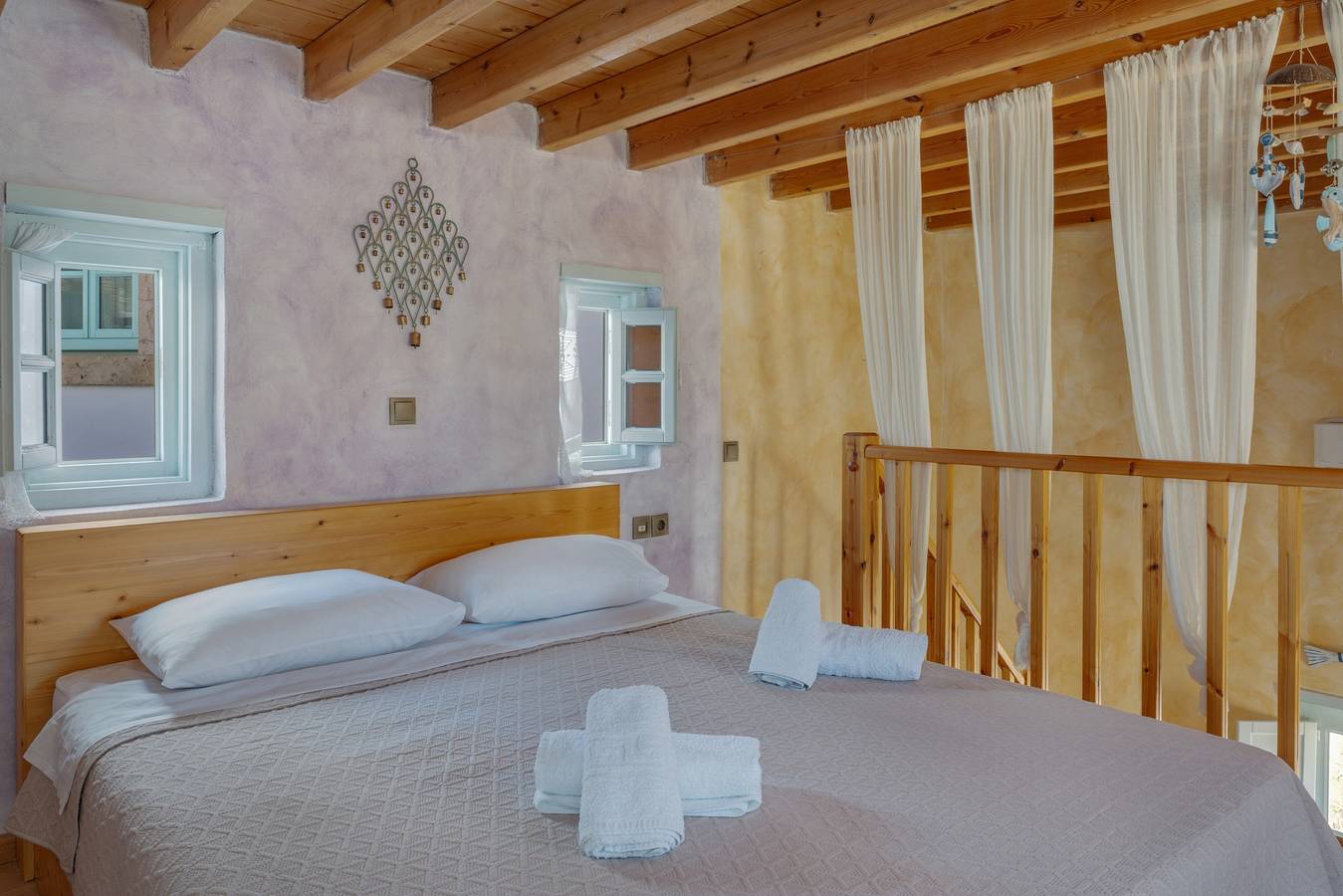 Room 'Triple Pool View No 3' with Shared Pool, Wi-Fi and Air Conditioning in Skala (Patmos), Dodecanese