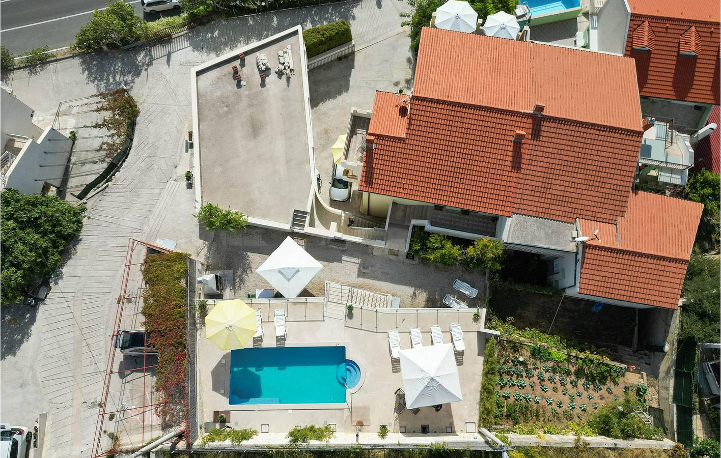 Ganze Ferienwohnung, Ferienwohnung für 8 Personen mit Terrasse in Lokva Rogoznica, Split-Dalmatien
