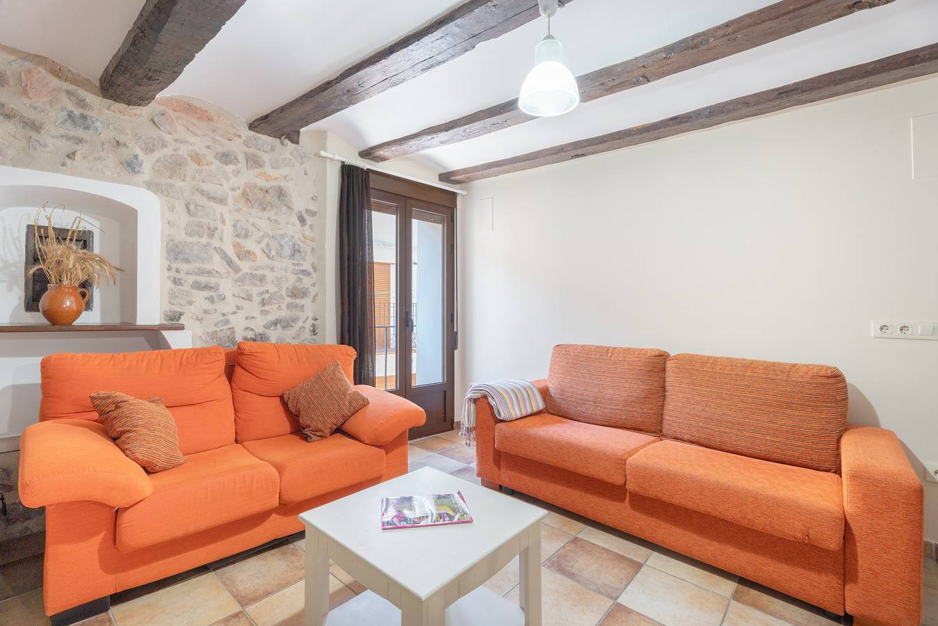 Ganze Wohnung, Ferienwohnung 'Casa El Cojo 1a' mit Balkon und Wlan in Alcalá de la Selva, Teruel und Umgebung