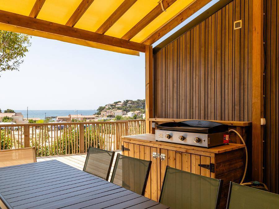 Domaine des Tamaris Pausado - Mobilhome 10 personas - Tribu - 1 mobil-home 6 pers + 1 mobil-home 4 pers in Martigues, Istres region