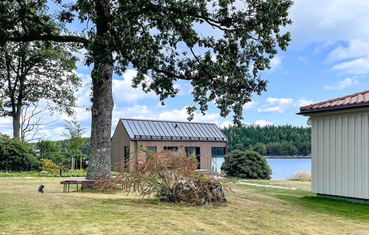 Ferienhaus für 6 Personen mit Seeblick in Borås, Västergötland