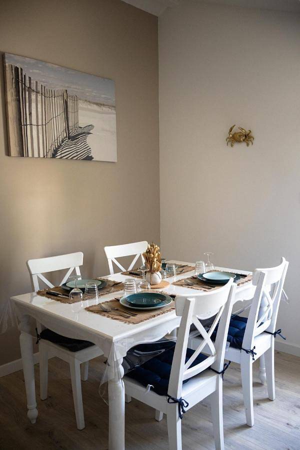 Appartement de vacances pour 5 personnes, avec vue et jardin