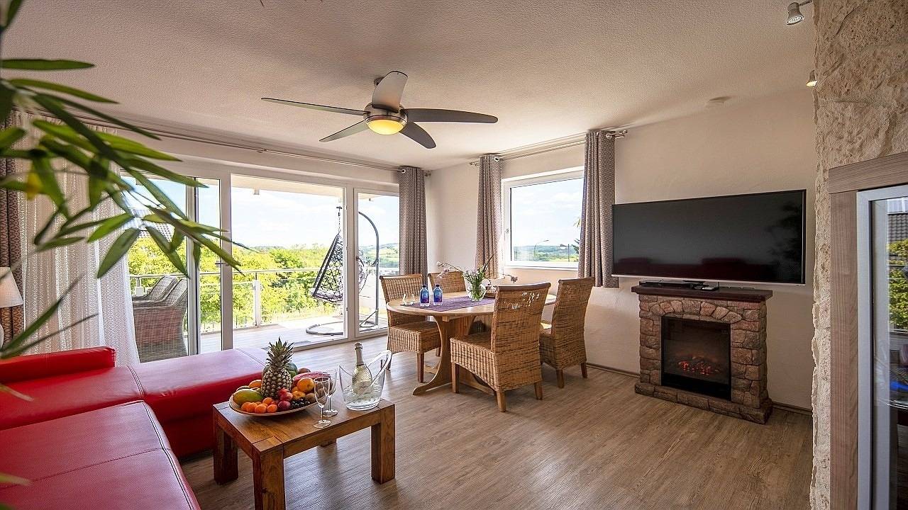 Ganze Ferienwohnung, Ferienwohnung Maaridyll - im Maarberg Resort - in Schalkenmehren am See in Schalkenmehren, Vulkaneifel