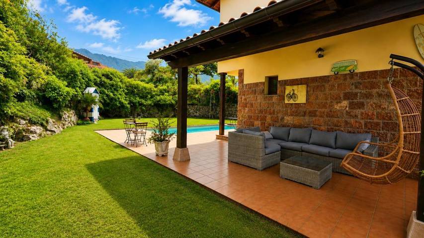 Chalet para 6 personas, con Balcón y Terraza además de Jardín y Piscina en Asturias - 4