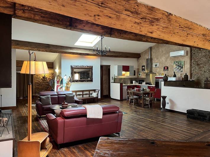 Gîte pour 2 personnes, avec Balcon et Terrasse à Saint-Hippolyte (Languedoc-Roussillon)