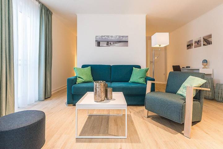 Ferienwohnung für 2 Personen, mit Sauna und Balkon in Prerow - 3