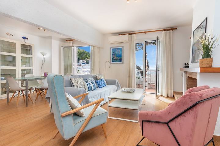 Location de vacances pour 4 personnes, avec Terrasse à Tamariu
