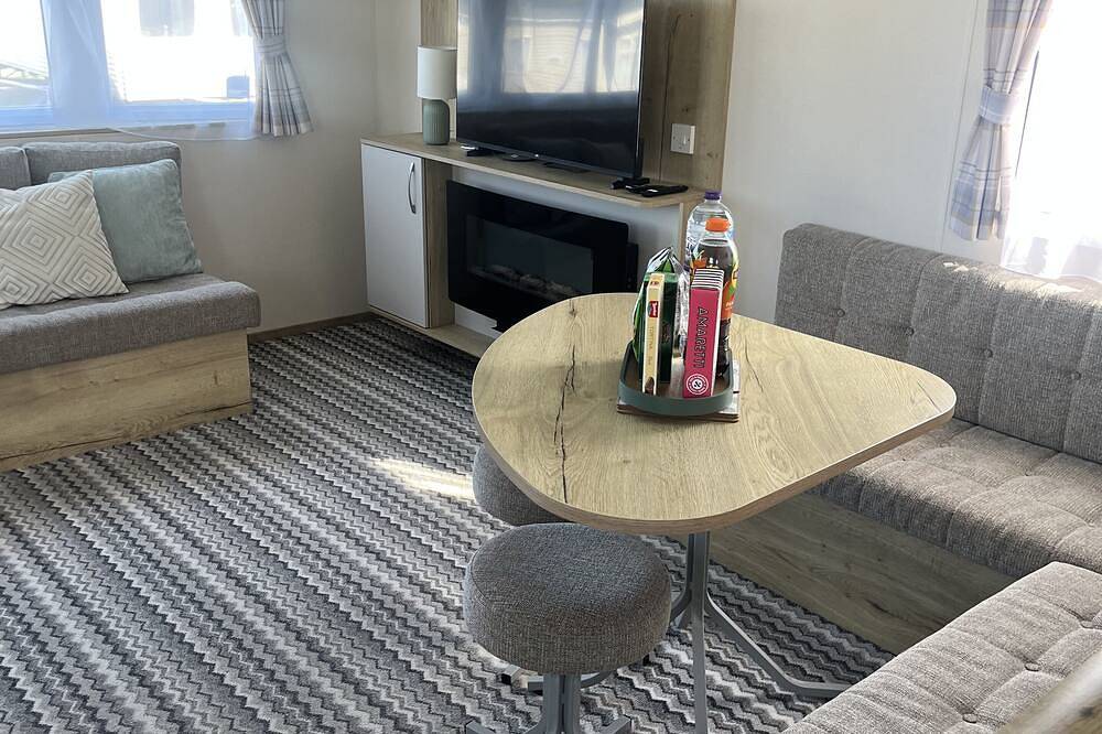 Modern static caravan available at popular Seton Sands Holiday Village. in Edinburgh and Lothian