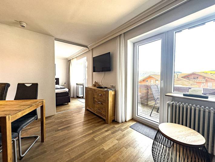 Ferienwohnung für 6 Personen, mit Balkon und Sauna in Oberstaufen - 4