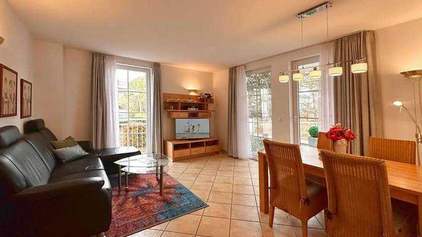 Ferienwohnung für 4 Personen, mit Balkon und Garten sowie Pool und Sauna im Stettiner Haff - 2
