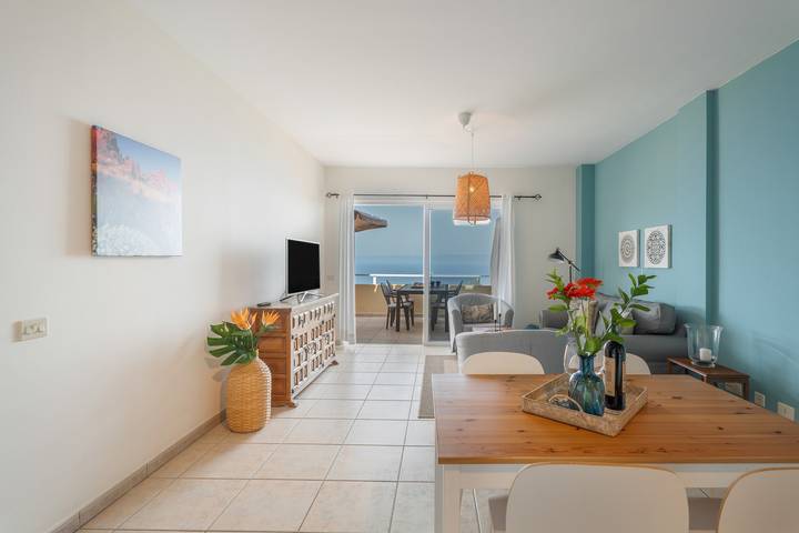 Maison de vacances « Vistamar - joliment rénovée » avec Wi-Fi in La Matanza de Acentejo, Tenerife du Nord
