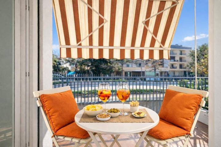 Ferienwohnung für 6 Personen, mit Ausblick und Balkon - 1