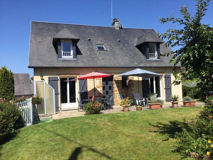 Maison de vacances pour 5 personnes, avec Terrasse ainsi que Jardin et Vue