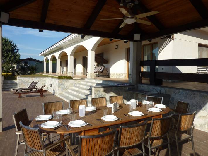 Casa rural para 12 personas, con jardín y terraza en Tordera - 4