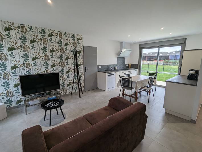 Gîte pour 4 personnes, avec Terrasse et Jardin