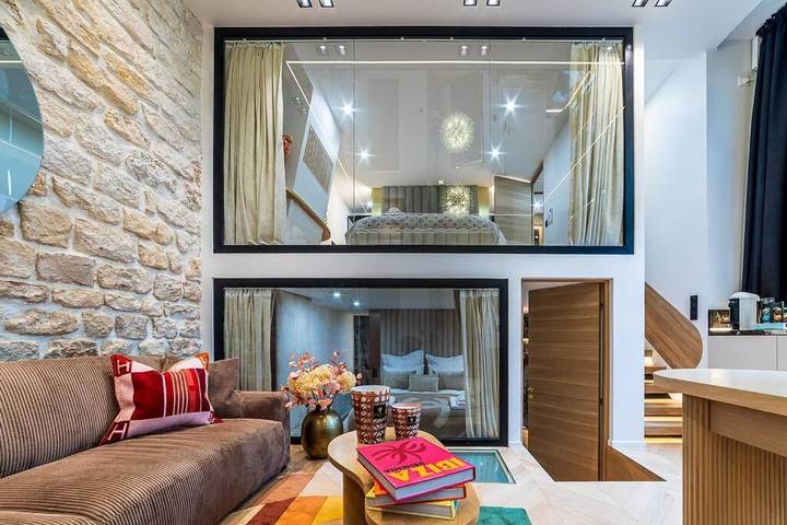 Gîte pour 9 personnes, avec vue dans Espace Marais