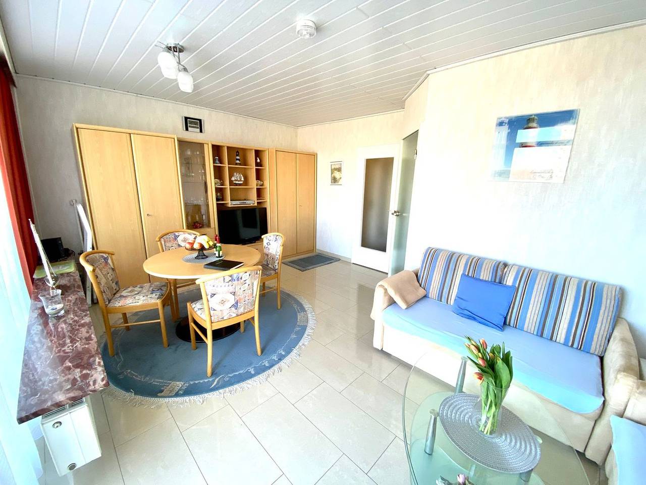 Ganze Wohnung, Komfortables Apartment Haus Baltic 128 mit Balkon und Meerblick in Grömitz in Grömitz, Ostholstein