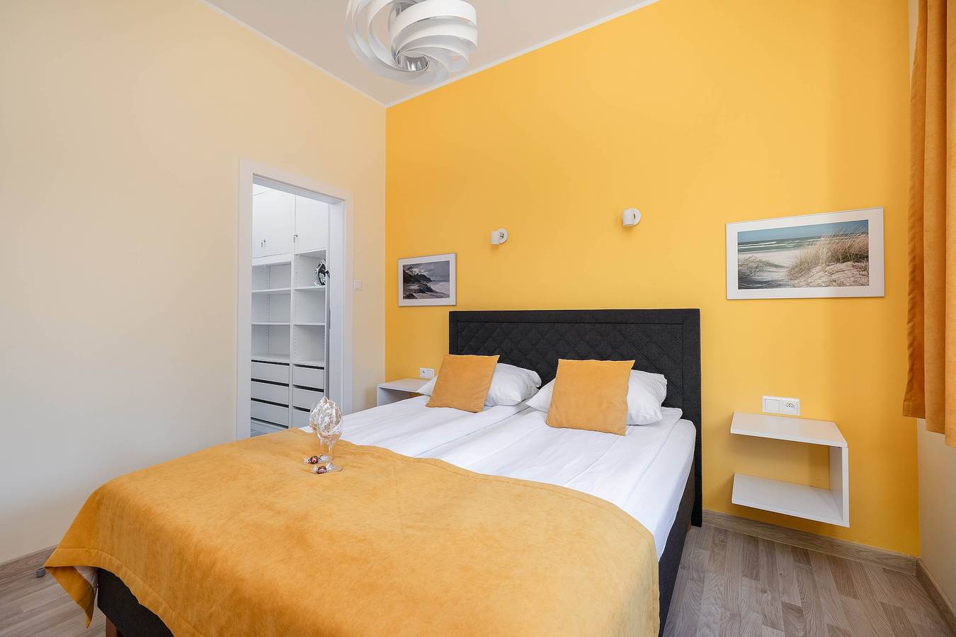 Cały apartament, Apartament wakacyjny dla 4 osób z balkon/ taras in Grzybowo, Morze Bałtyckie