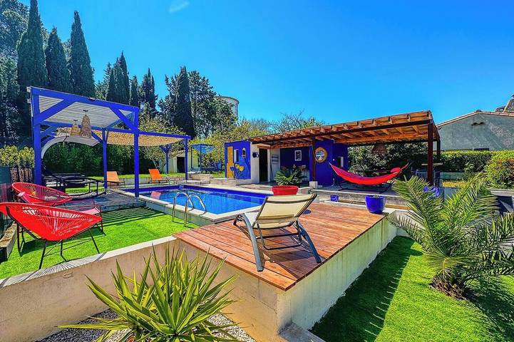 Villa pour 6 personnes, avec jardin