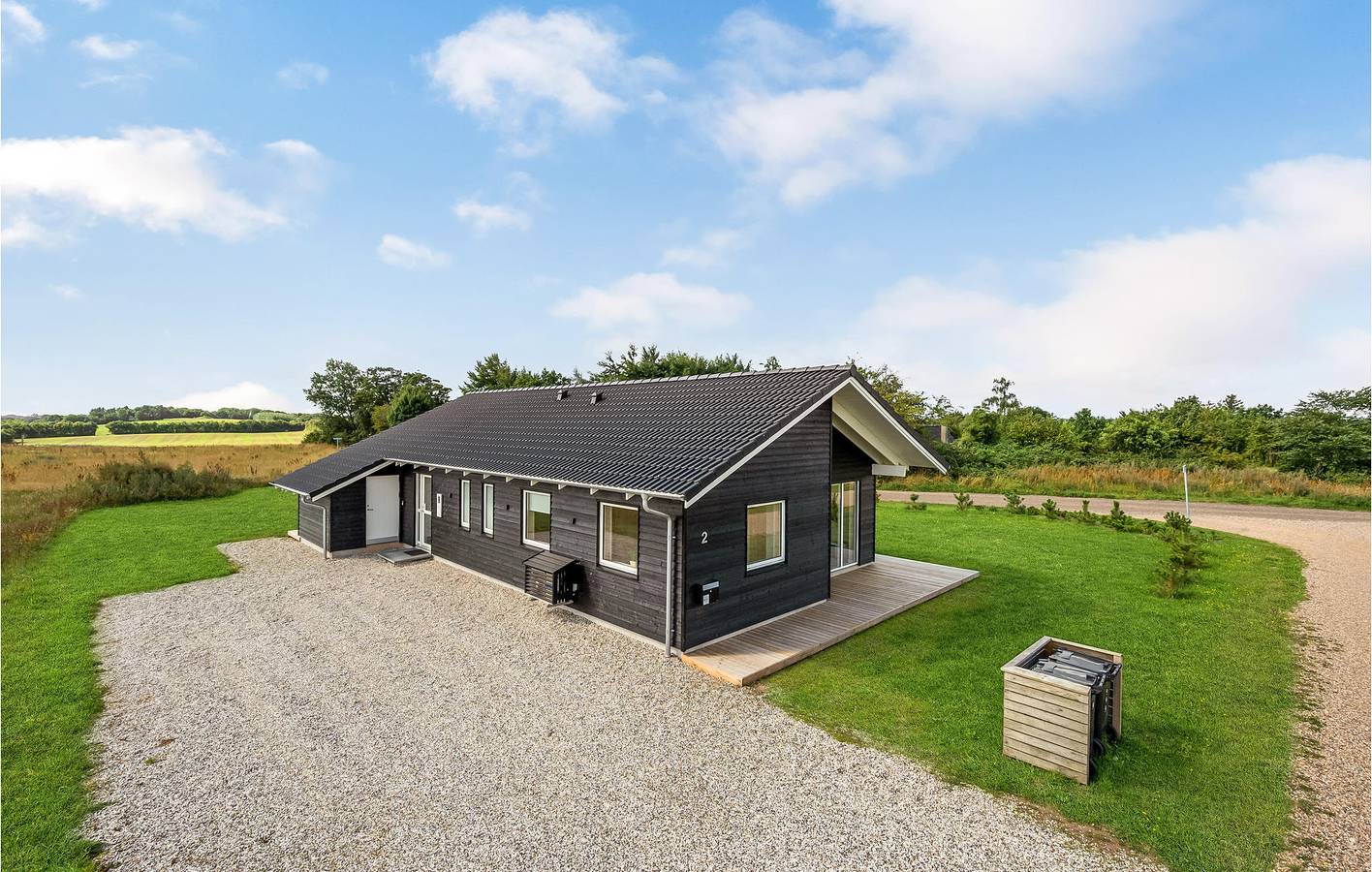 Feriehus for 6 personer med terrasse in Hjarbæk, Limfjord in Westjütland