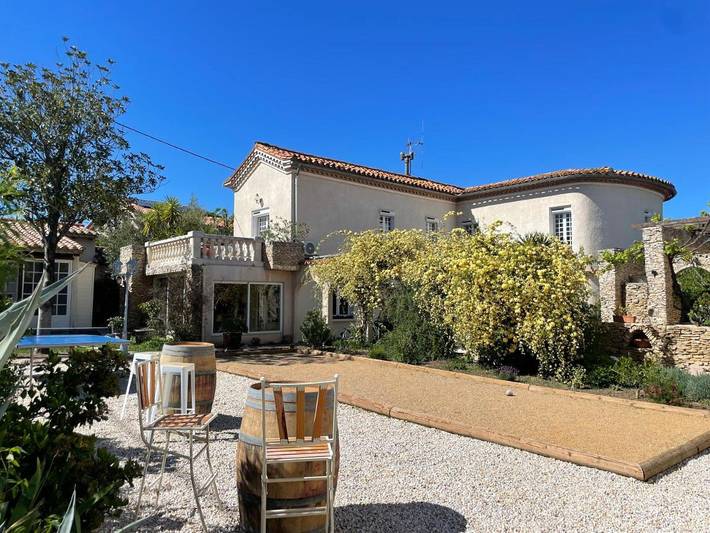 Gîte pour 6 personnes, avec jardin ainsi que vue et piscine à La Redorte - 2