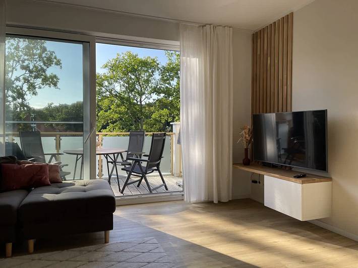 Ferienwohnung für 4 Personen, mit Balkon/Terrasse in Markgrafenheide - 2