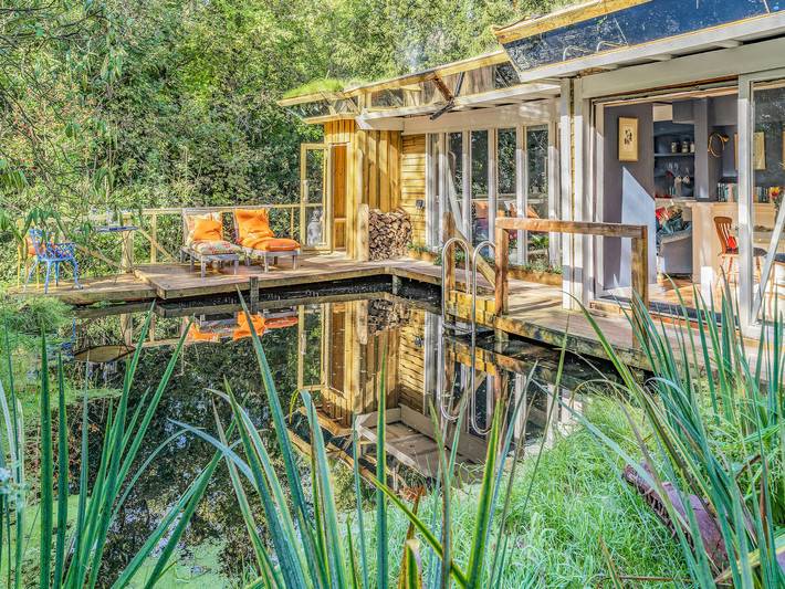 Cottage for 2 people, with garden, with pets in Wales
