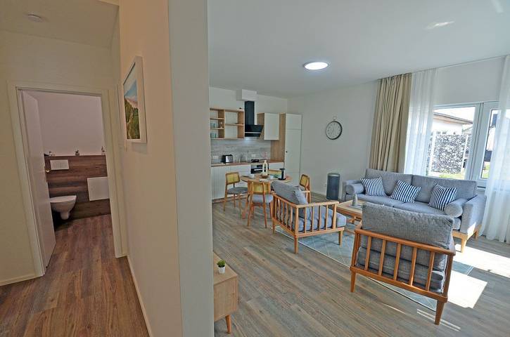 Appartement entier, Appartementanlage in ruhiger Lage, nur 80 Meter zum Wasser, 2 Schlafzimmer in Dranske, Région de Rügen