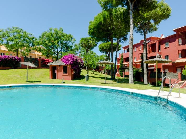 Ferienwohnung für 4 Personen, mit Balkon/Terrasse und Garten sowie Pool in El Puerto de Santa María