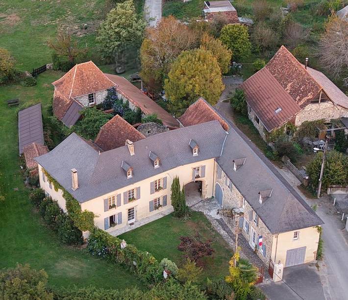 Chambre d’hôte pour 2 personnes, avec Terrasse ainsi que Jardin et Vue
