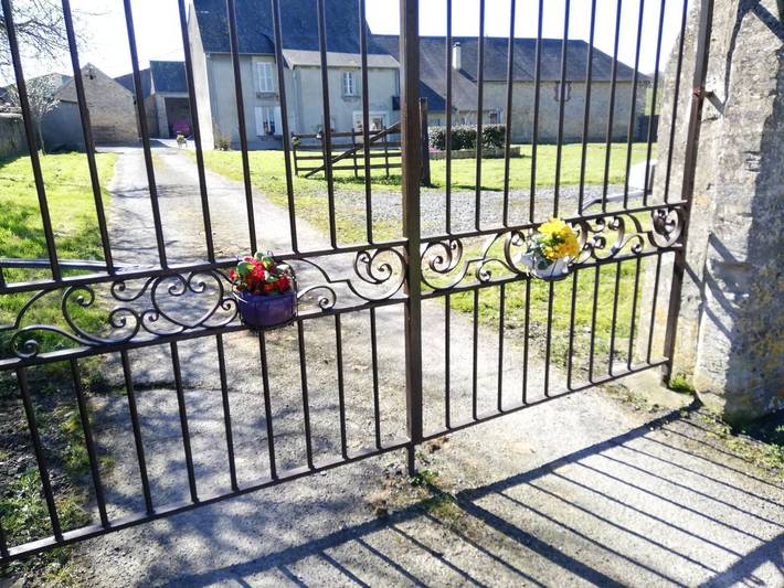 Cottage pour 2 personnes, avec jardin à Asnières-en-Bessin