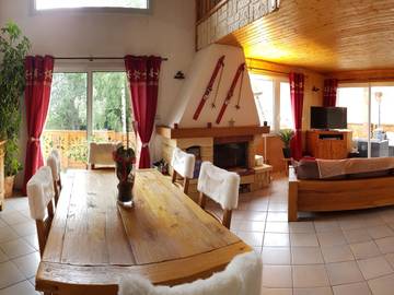 Chalet pour 9 personnes, avec terrasse à Fontcouverte-la-Toussuire