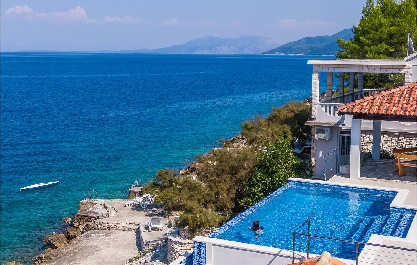 Ferienhaus für 10 Personen mit Terrasse in Blato, Korcula