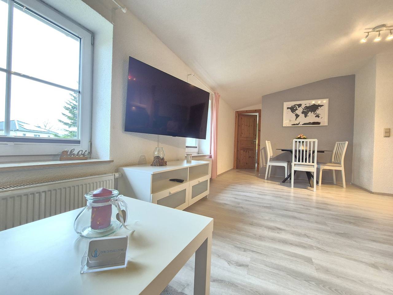 Appartement de vacances entier, Ferienwohnung Hofglück im Dg in Ostseebad Nienhagen, Nienhagen